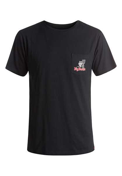 Dc Devil Diagram S - Nero Uomo Estate T-Shirts (X8743)